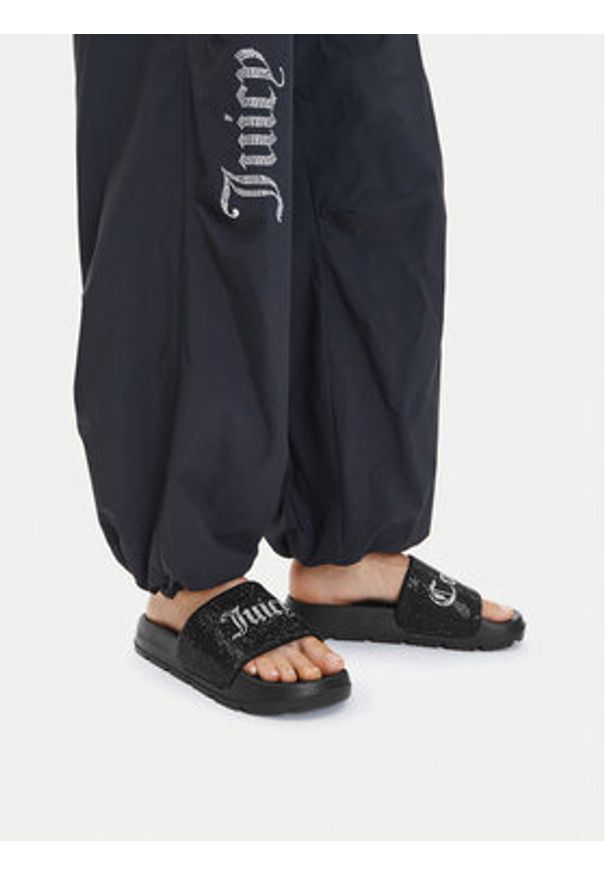 Juicy Couture Klapki CEO-PJC4 Czarny. Kolor: czarny. Materiał: materiał