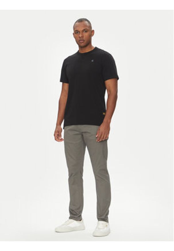 G-Star RAW - G-Star Raw Chinosy Chino 3.0 D25179-C105 Szary Skinny Fit. Kolor: szary. Materiał: bawełna