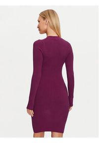Marciano Guess Sukienka dzianinowa 4BGK01 5613Z Różowy Bodycon Fit. Kolor: różowy. Materiał: wiskoza. Typ sukienki: bodycon. Styl: wizytowy #4