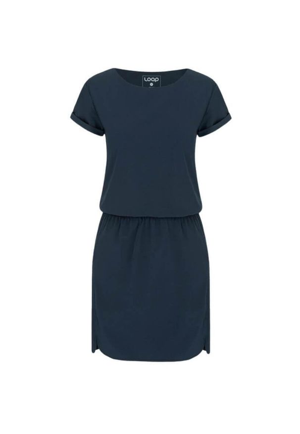 ZONE PERFECT - LOAP Ubrina damska sukienka sportowa, niebieska, M. Kolor: niebieski. Typ sukienki: sportowe. Styl: sportowy