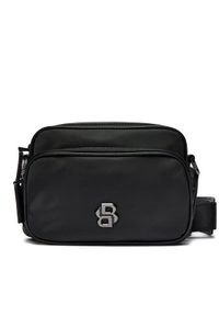 BOSS - Boss Saszetka B Icon Ew Zip 50516790 Czarny. Kolor: czarny. Materiał: materiał