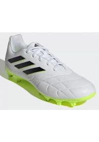 Adidas - Buty adidas Copa Pure.3 Mg M GZ2529 białe białe. Zapięcie: sznurówki. Kolor: biały. Materiał: syntetyk, skóra. Szerokość cholewki: normalna. Sport: piłka nożna #4