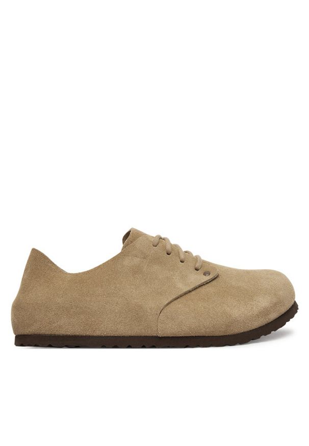 Birkenstock Półbuty Maine 1031698 Beżowy. Kolor: beżowy. Materiał: zamsz, skóra