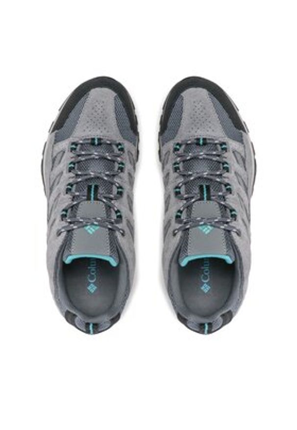 columbia - Columbia Trekkingi Crestwood BL4595 Szary. Kolor: szary. Materiał: zamsz, skóra