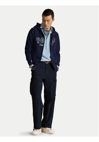 Polo Ralph Lauren Bluza 710P04874001 Granatowy Regular Fit. Typ kołnierza: polo. Kolor: niebieski. Materiał: bawełna #4