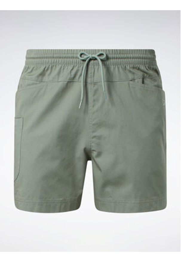 Reebok Szorty sportowe Classics Skateboard Shorts HS9185 Zielony. Kolor: zielony. Materiał: bawełna. Styl: sportowy