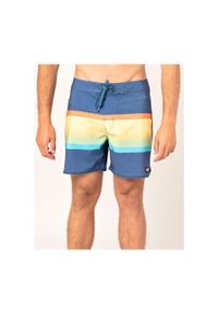 Rip Curl - Boardshorty RIP CURL MIRAGE RETRO SORBET 16'' niebiesko żółte. Kolor: niebieski. Sezon: lato. Styl: retro