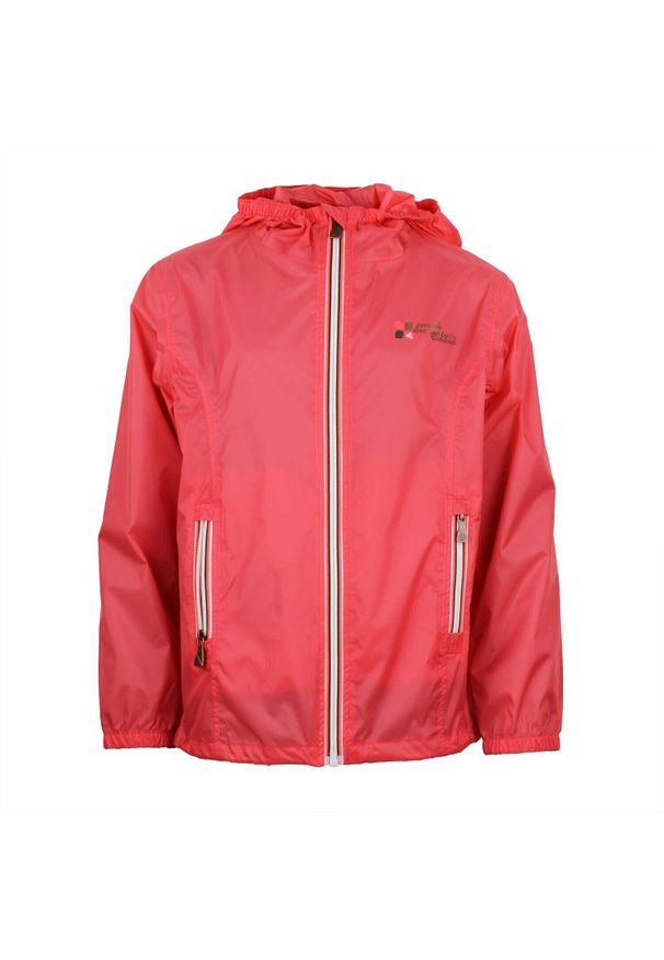 PEAK MOUNTAIN - Wodoodporna kurtka dla dziewczynki Peak Mountain Garanew. Kolor: różowy