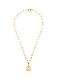 MOKOBELLE - Naszyjnik łańcuch z chińskim zodiakiem - ŚWINIA. Materiał: pozłacane. Kolor: złoty #1