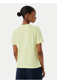 TOMMY HILFIGER - Tommy Hilfiger T-Shirt Logo Embroidery WW0WW48699 Żółty jasny Regular Fit. Kolor: żółty. Materiał: bawełna #2