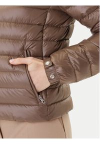 TOMMY HILFIGER - Tommy Hilfiger Kurtka puchowa WW0WW46788 Brązowy Regular Fit. Kolor: brązowy. Materiał: syntetyk #3