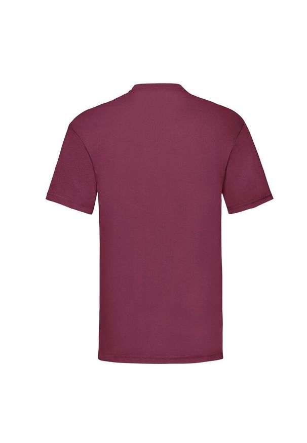 FRUIT OF THE LOOM - Koszulka Unisex Dla Dorosłych Valueweight. Kolor: czerwony, wielokolorowy, brązowy