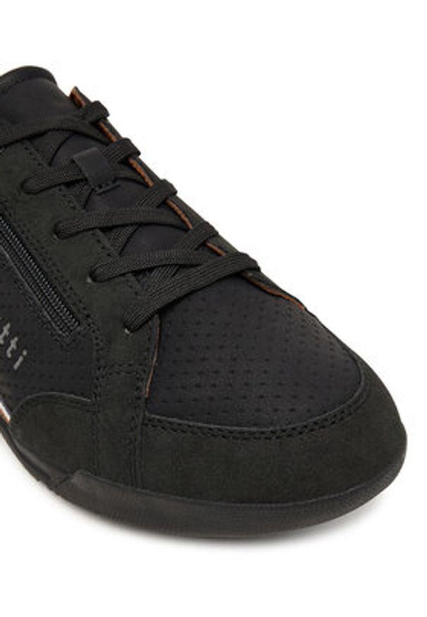 Bugatti Sneakersy Trevor 325-A3809-5555-1010 Czarny. Kolor: czarny. Materiał: skóra