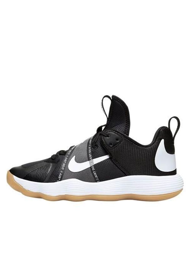 Buty siatkarskie męskie Nike React Hyperset. Zapięcie: sznurówki. Kolor: biały, wielokolorowy, czarny. Materiał: materiał, tkanina, syntetyk. Szerokość cholewki: normalna