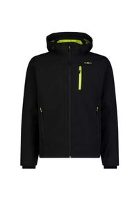 CAMPAGNOLO - Kurtka softshell męska CMP 3A01787N. Kolor: czarny. Materiał: softshell