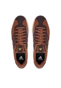 Adidas - adidas Sneakersy Vl Court 3.0 Shoes KI2116 Brązowy. Kolor: brązowy. Materiał: skóra #6