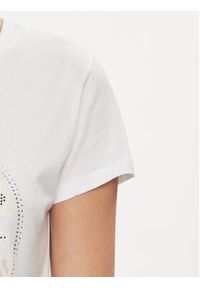 Liu Jo T-Shirt WA4108 JS923 Biały Regular Fit. Kolor: biały. Materiał: bawełna #5