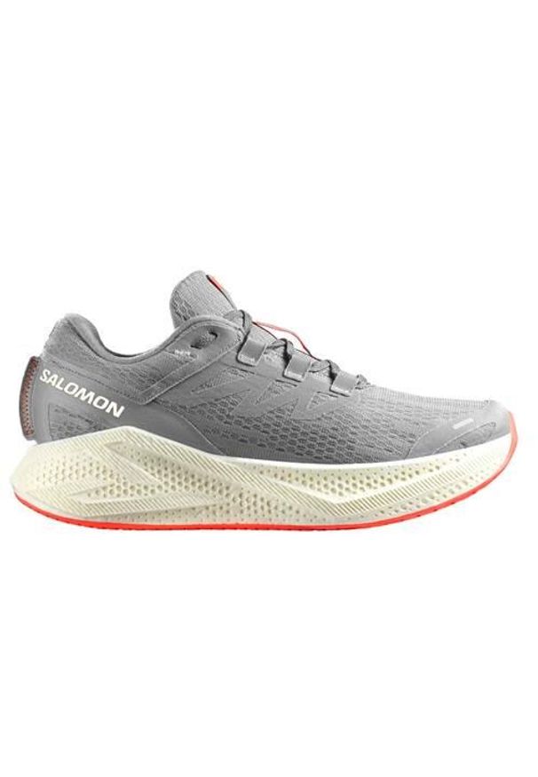 salomon - Buty do biegania męskie Salomon Aero Glide 3. Zapięcie: sznurówki. Kolor: szary. Materiał: tkanina, syntetyk, materiał. Szerokość cholewki: normalna. Sport: bieganie