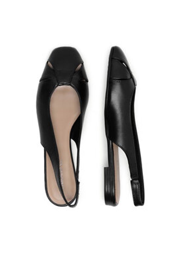 Lasocki Baleriny RST-IRENA-13 Czarny. Kolor: czarny. Materiał: skóra