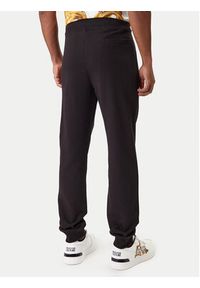 Versace Jeans Couture Spodnie dresowe 80GAAT03 CF01T Czarny Regular Fit. Kolor: czarny. Materiał: bawełna #5