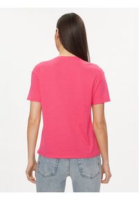 United Colors of Benetton - United Colors Of Benetton T-Shirt 3096D102O Różowy Regular Fit. Kolor: różowy. Materiał: bawełna #5