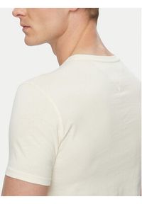 Tommy Jeans T-Shirt DM0DM04411 Kremowy Slim Fit. Kolor: kremowy. Materiał: bawełna #4