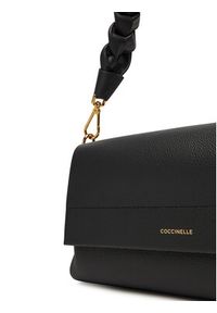 Coccinelle Torba BOHEME GRANA DOUBLE Czarny. Kolor: czarny. Materiał: skórzane #5