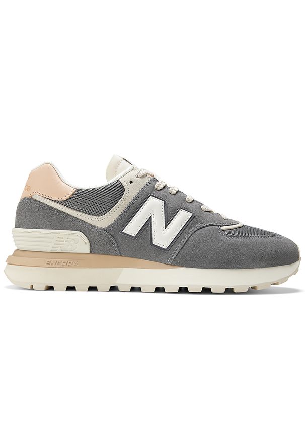 Buty męskie New Balance U574LGDB – szare. Okazja: na co dzień. Kolor: szary. Materiał: syntetyk, materiał, guma, dresówka, zamsz. Szerokość cholewki: normalna. Model: New Balance 574