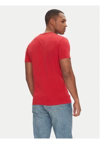 Pepe Jeans T-Shirt Original Basic PM508212 Czerwony Slim Fit. Kolor: czerwony. Materiał: bawełna #4