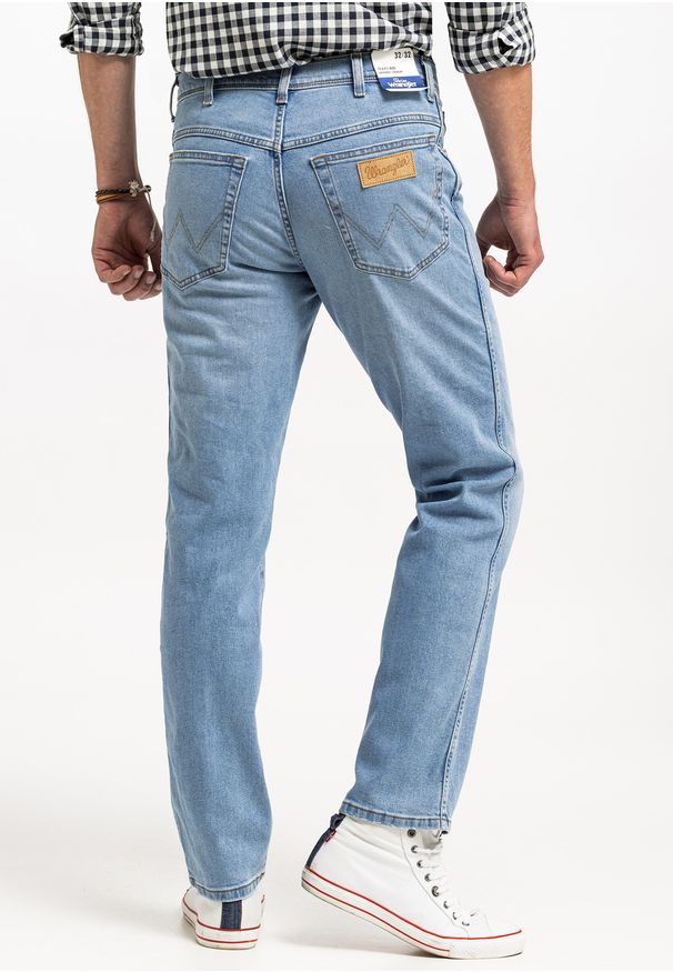 Wrangler - WRANGLER TEXAS MĘSKIE SPODNIE JEANSOWE JEANSY THE GRINGO W12184Z95 112330690