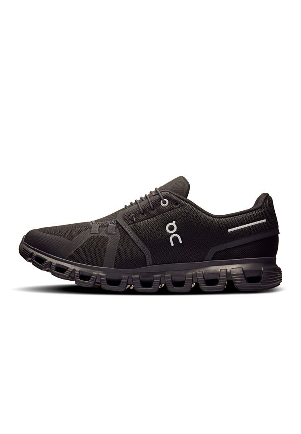 On Cloud 6 M Black | Black Sneakersy męskie. Kolor: czarny