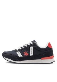 Beverly Hills Polo Club Sneakersy AMICI-01 Granatowy. Kolor: niebieski. Materiał: materiał