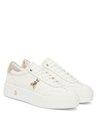 Patrizia Pepe Sneakersy PPJ356.02 Biały. Kolor: biały. Materiał: skóra #2