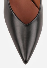 Renee - Czarne Szpilki Vices z Wkładką ze Skóry Naturalnej Anistte. Kolor: czarny. Materiał: skóra. Obcas: na szpilce. Styl: elegancki, klasyczny. Wysokość obcasa: średni #2