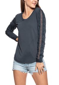 Mustang - DAMSKI LONGSLEEVE MUSTANG Anna C Lace 1009035 4085. Długość rękawa: długi rękaw. Długość: długie #4