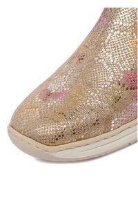 Rieker Półbuty 48761-90 Beżowy. Kolor: beżowy. Materiał: materiał #2