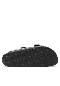 Birkenstock Klapki Arizona Birko-Flor 1005292 Czarny. Kolor: czarny. Materiał: skóra