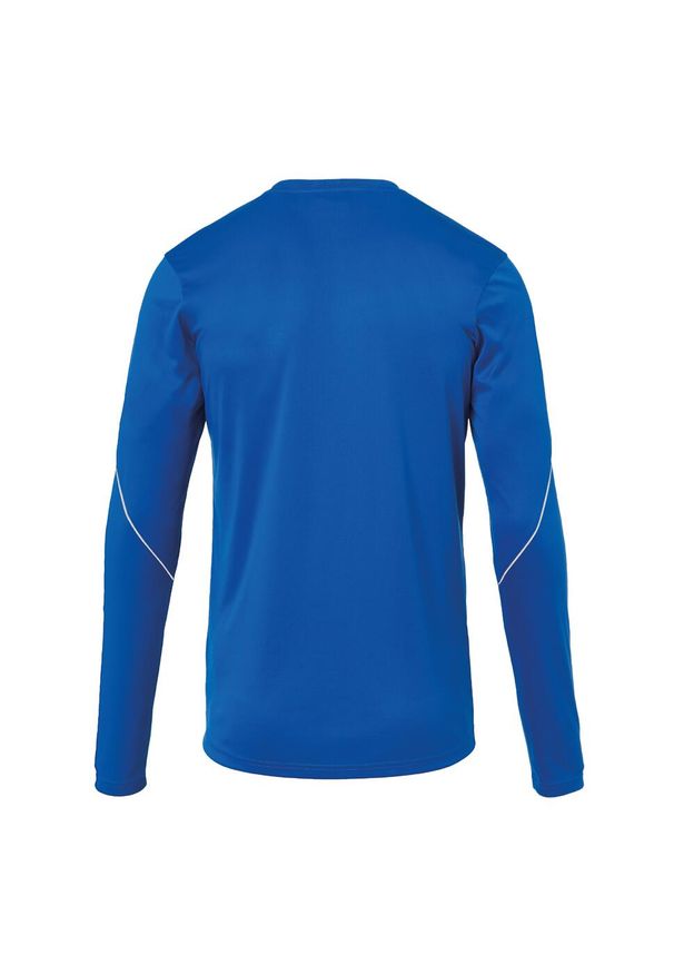 UHLSPORT - Dziecięca koszulka z długim rękawem Uhlsport Stream 22. Kolor: wielokolorowy, niebieski, biały. Długość rękawa: długi rękaw. Długość: długie. Sezon: jesień. Sport: piłka nożna