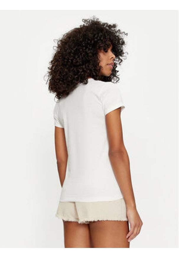 TwinSet - TWINSET T-Shirt 241TT2411 Biały Regular Fit. Kolor: biały. Materiał: bawełna