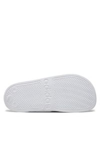 Adidas - adidas Klapki adilette Shower GZ3775 Biały. Kolor: biały. Materiał: skóra