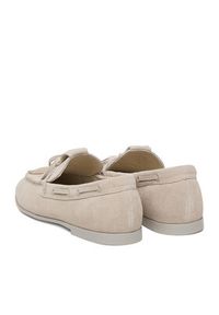 Badura Mokasyny EO-ADLEY-LT2308 Beżowy. Kolor: beżowy. Materiał: zamsz, skóra #4