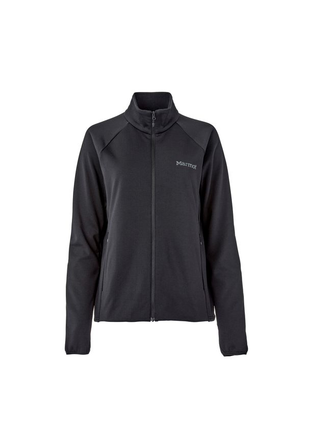 Bluza polarowa damska Marmot Leconte Fleece Hoodless. Kolor: czarny. Materiał: polar