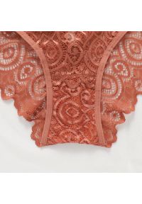 Intica - Figi z koronki na romantyczne okazje Roni. Kolor: czerwony. Materiał: koronka. Wzór: koronka #7