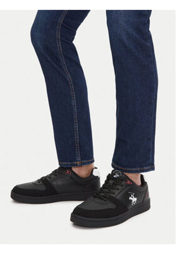 Beverly Hills Polo Club Sneakersy CEO-S25C096A-1 Czarny. Kolor: czarny. Materiał: materiał