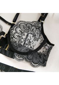 Intica - Koronkowy komplet bielizny z regulowanymi ramiączkami Asiya. Kolor: czarny. Materiał: koronka. Wzór: koronka #9