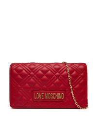 Love Moschino - Torebka LOVE MOSCHINO. Kolor: czerwony