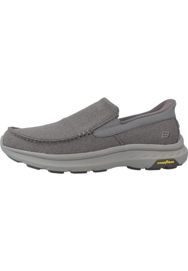 skechers - Buty SKECHERS G POLLARD Szary. Kolor: szary. Materiał: tkanina