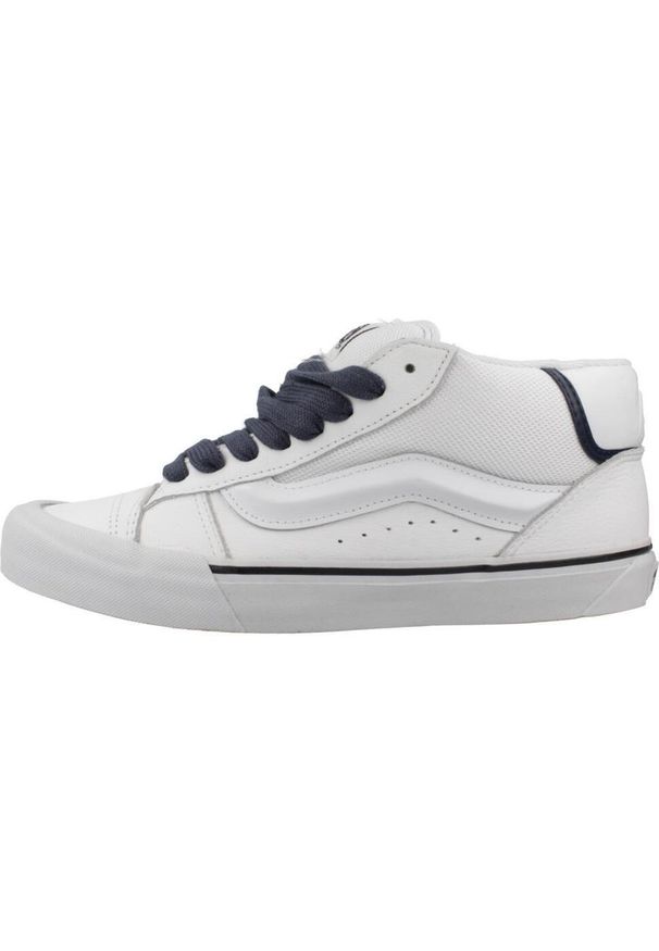 Tenisówki Vans Model Knu Mid Kolor Biały. Kolor: biały. Materiał: tkanina, skóra