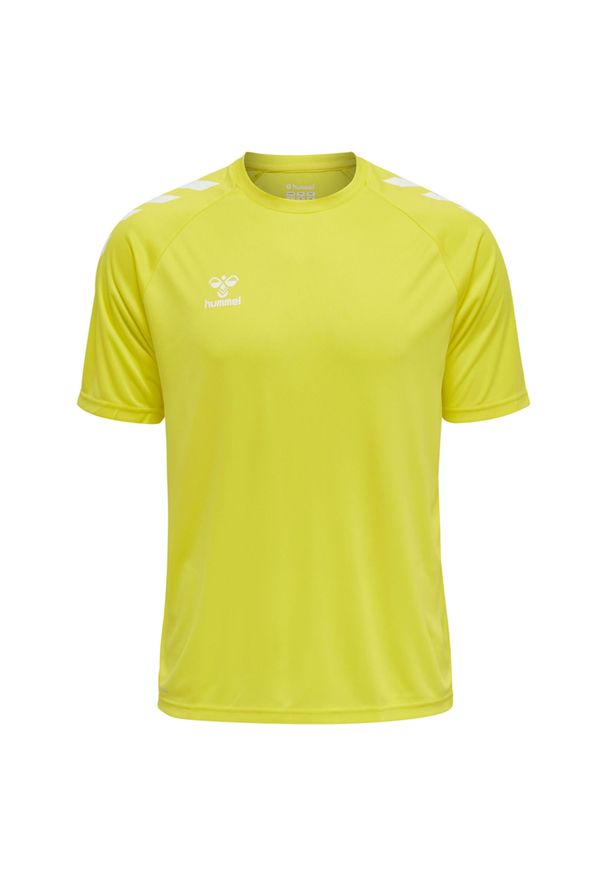 Koszulka sportowa męska Hummel Core XK Poly T-Shirt S/S. Kolor: żółty