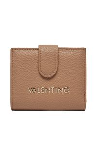 VALENTINO - Mały Portfel Damski Valentino. Kolor: beżowy